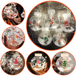 🎄Cortina De Aros y Bolas Con Figuras Navideñas🎅🏻