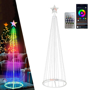 🎄🎅🏻Árbol de Navidad Armable 180 cm con Control⭐🎄