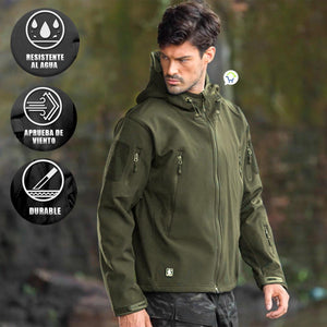 Protección Total Pro: Chaqueta Impermeable para Hombre