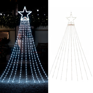 🎄Cadena de Luces LED con Estrella - 2 metros🎄