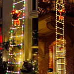 🎅🏻Papá Noel Escalador LED: 2 metros de magia🎅🏻