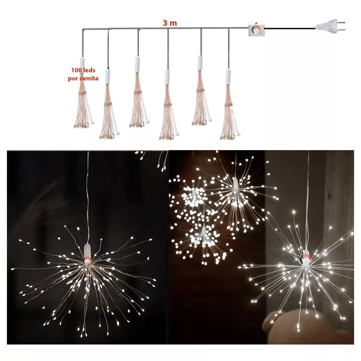 ✨Espectáculo de Fuegos Artificiales LED✨
