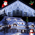 🎄🎅🏻Cortina De Luces Led Navideñas Panel Solar🎄🎅🏻
