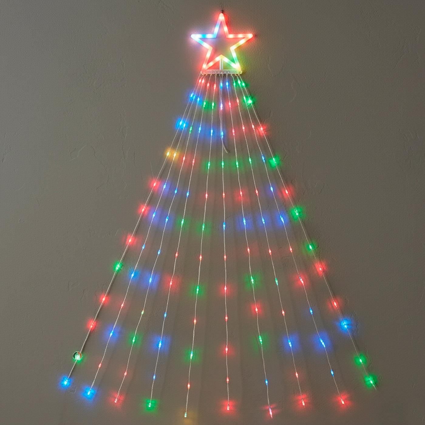 🎄Cadena de Luces LED con Estrella - 2 metros🎄
