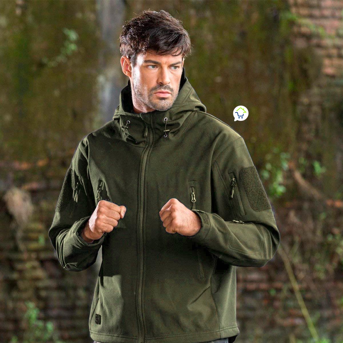 Protección Total Pro: Chaqueta Impermeable para Hombre