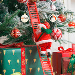 🎅🏻Papá Noel Animado con Escalera Musical🎅🏻