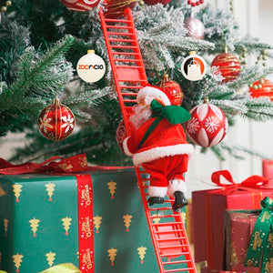 🎅🏻Papá Noel Animado con Escalera Musical🎅🏻
