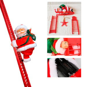 🎅🏻Papá Noel Animado con Escalera Musical🎅🏻