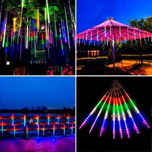 🎄☄️Luces Navidad Lluvia De Meteoritos Led☄️🎄