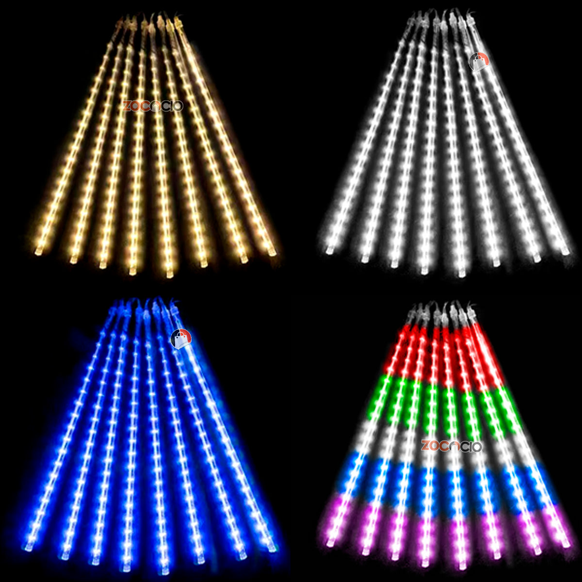 🎄☄️Luces Navidad Lluvia De Meteoritos Led☄️🎄