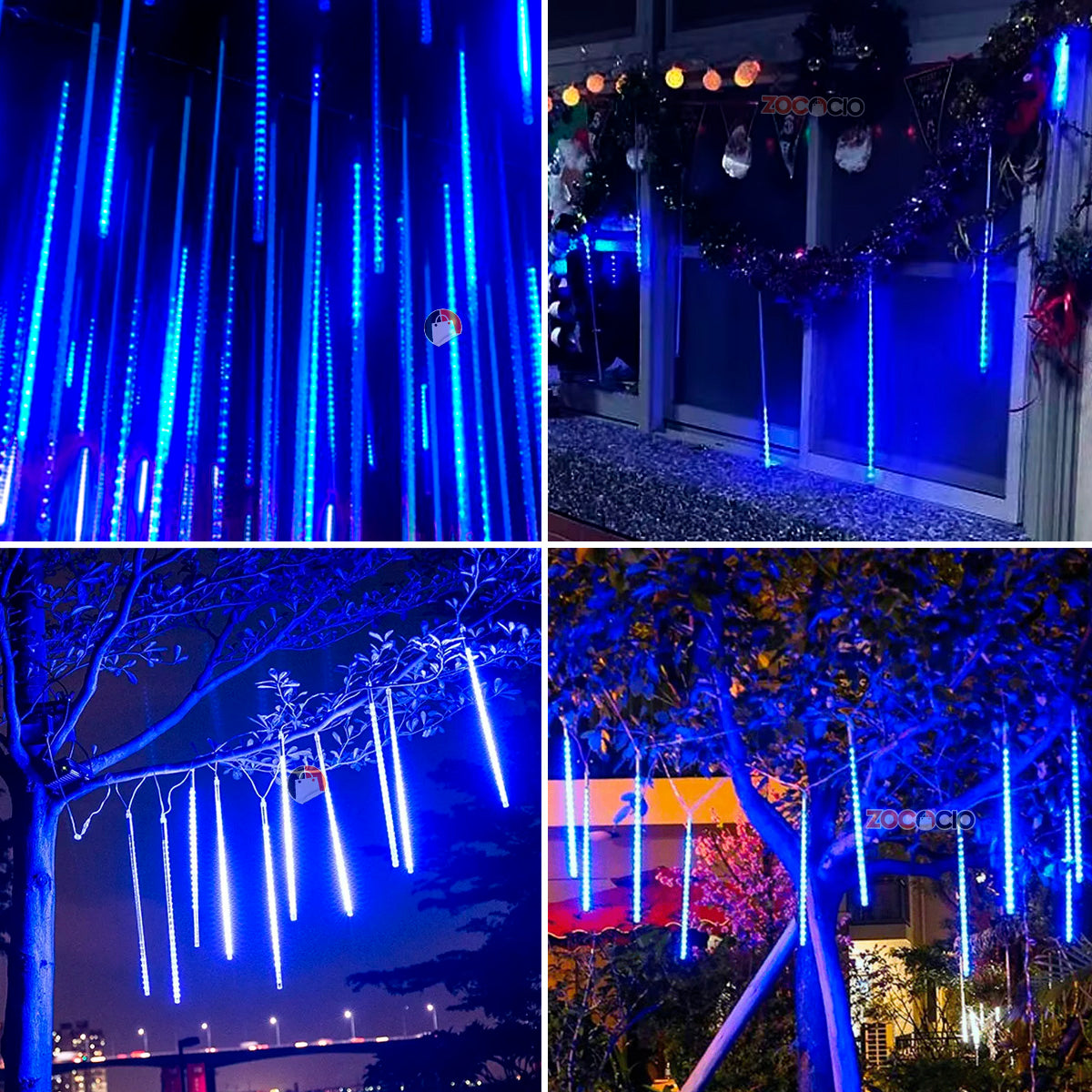 🎄☄️Luces Navidad Lluvia De Meteoritos Led☄️🎄