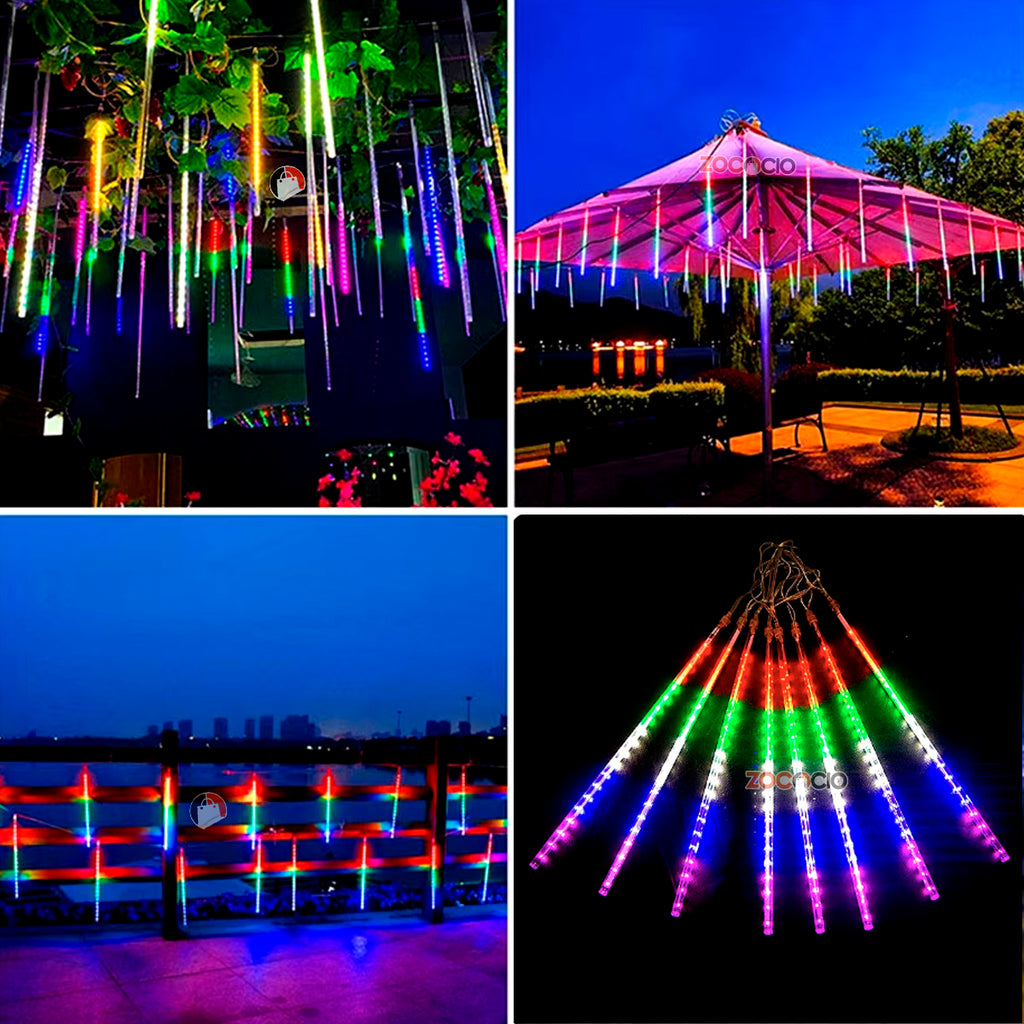 🎄☄️Luces Navidad Lluvia De Meteoritos Led☄️🎄